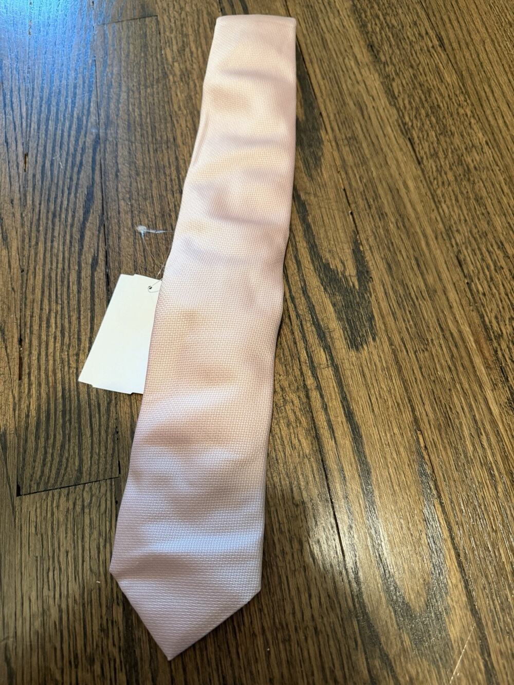 Eton Men's Light Pink 100% Silk Tie NWT $170